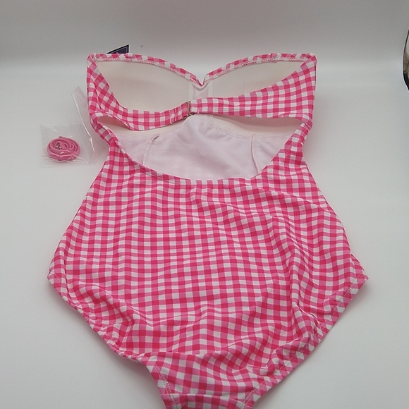 Lauren James gingham size small one piece swimsuit Summer - Picture 7 of 11